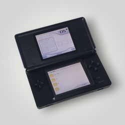 Nintendo DS Lite Blue Black Console Bundle
