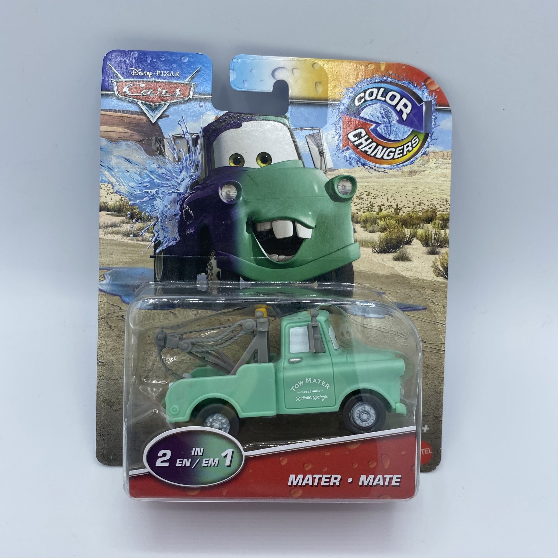 Disney Pixar Cars Color Changers 2 in 1 Mater 2019