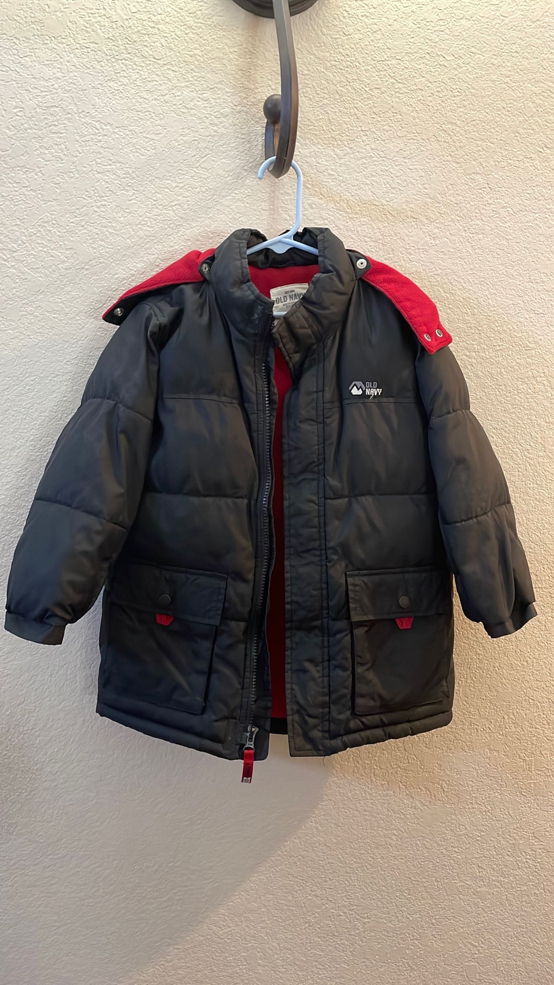 Fleece Lined Winter Jacket, Size 5T