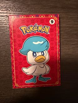 Pokemon Quaxly Card