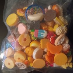 Miniature Plastic Food Toys