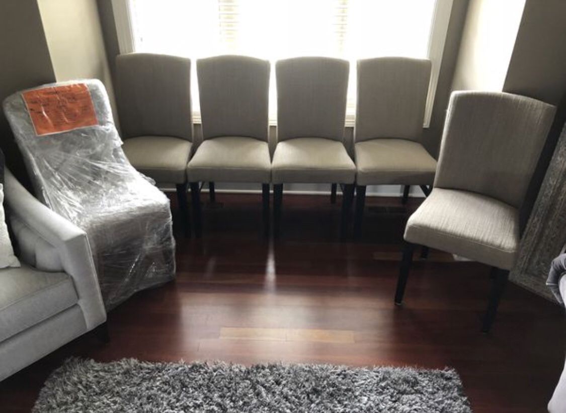 Capri dining chairs - Arhaus furniture - (6)
