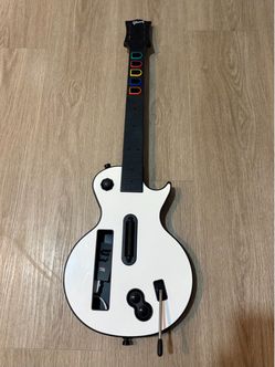 Wii Guitar Hero Les Paul with usb adapter