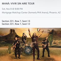 Maná Tickets.