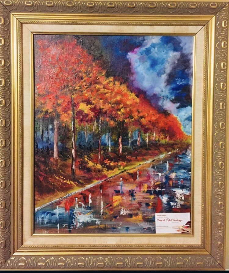 Handmade oil painting
