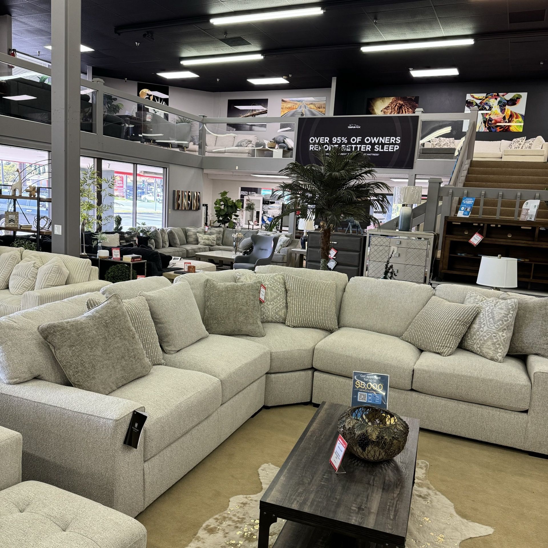 Ballyton Sand 3pc Symmetrical Sectional