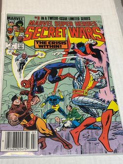 Marvel Super-Heroes Secret Wars #3, 4, 6, 7, 11, 12 (1984)