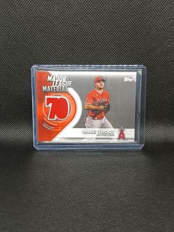 2021 Series 1 Mike Trout MLM-MT Player Worn Memorabilia Card