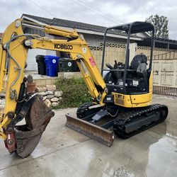 2020 Kobelco SK25SR-6E Mini Excavator – 230 Hours – $35,000 OBO