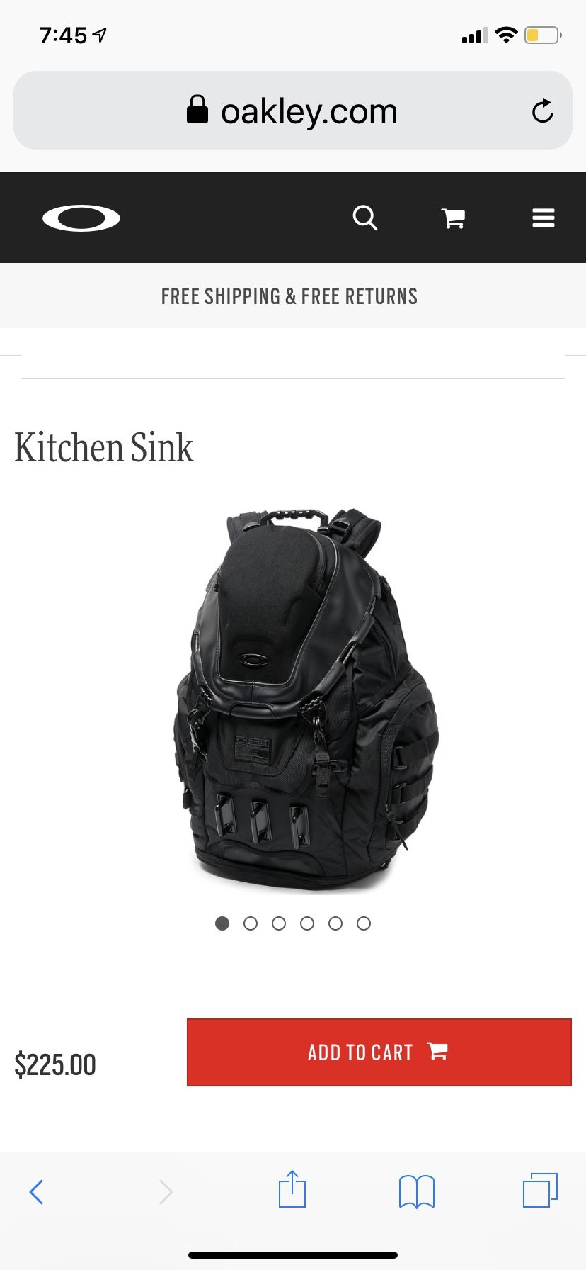 Oakley Kitchen Sink Backpack