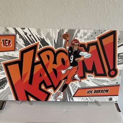 2025 Absolute Kaboom Calendars oversize Joe Burrow 