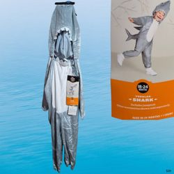 Toddler Shark Halloween Costume 18-24 Months