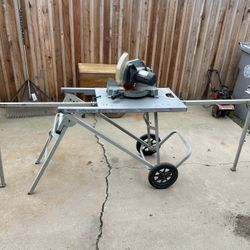 Miter And Mobile Stand