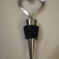 Heart Shaped Wine Bottle Stopper