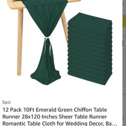 Chiffon Table Runner