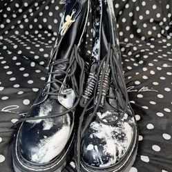 Dr Martins and Nine Inch Nails leather boot collaboration Men's 13