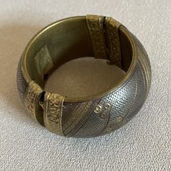 Antique Look Mix Metal Bracelet