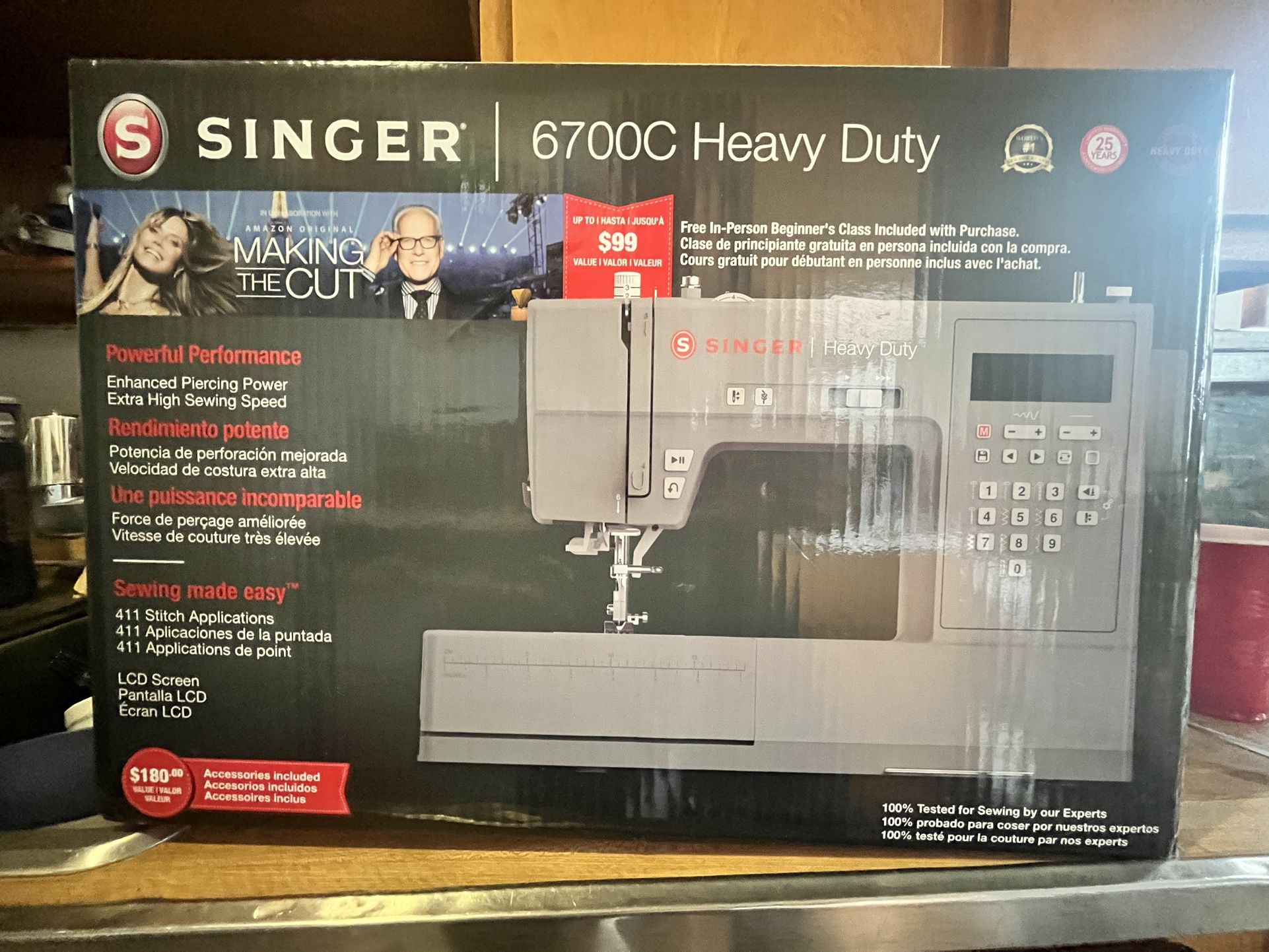 SINGER HD6700 Electronic Sewing Machine - Gray