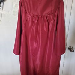 Burgundy Graduation Gown
