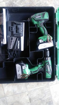 Hitachi set of drills