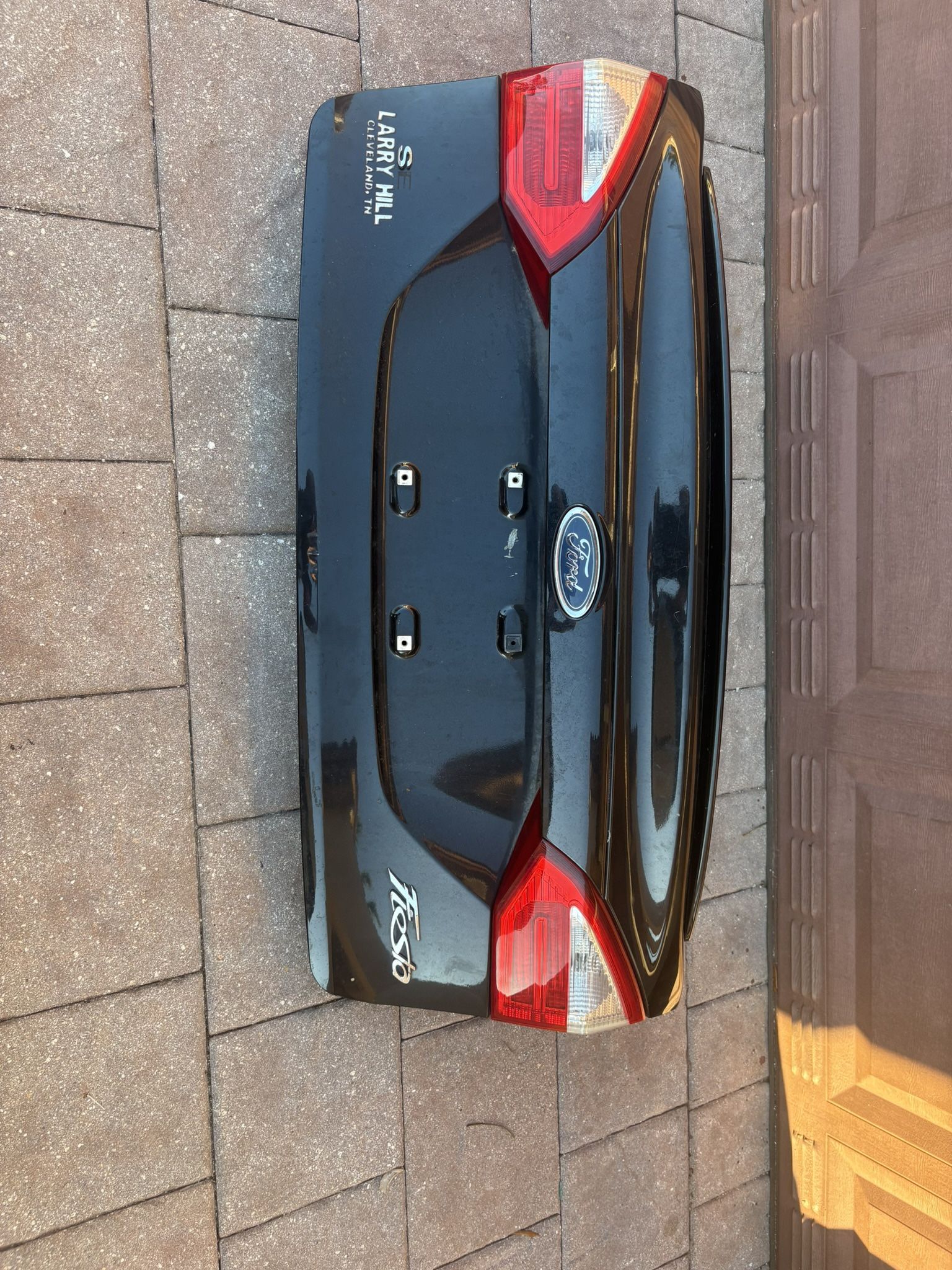 Trunk/Hatch/Tailgate 4 Door Sedan With Spoiler Fits 14-19 FIESTA