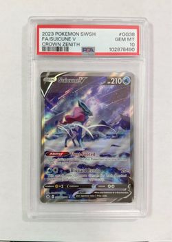 Suicune V - SWSH: Crown Zenith: Galarian Gallery (CRZ:GG)  PSA 10