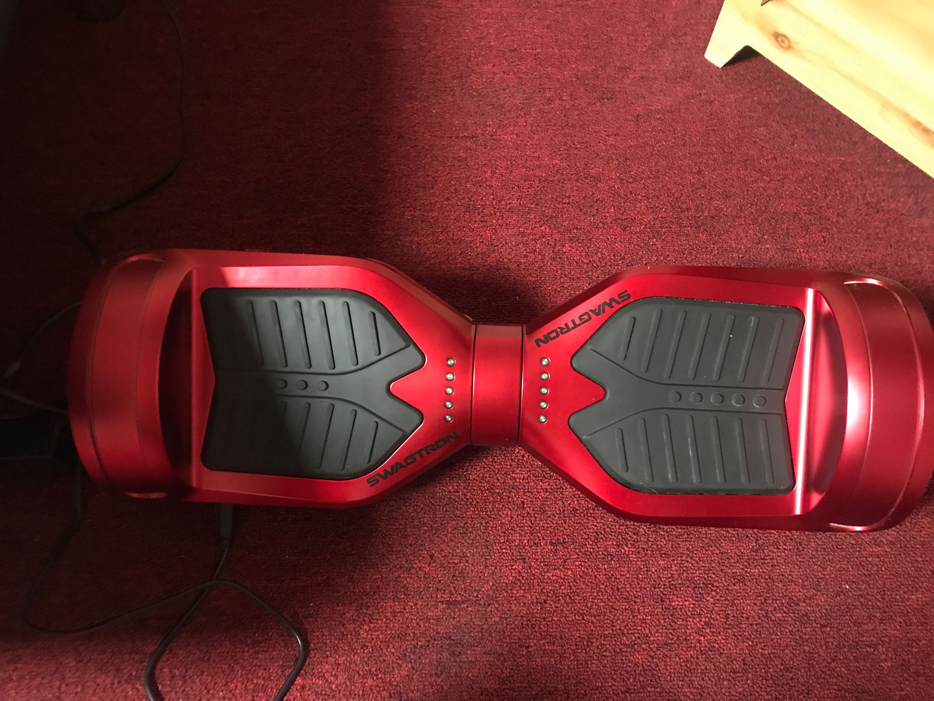 bluetooth red hoverboard with charger