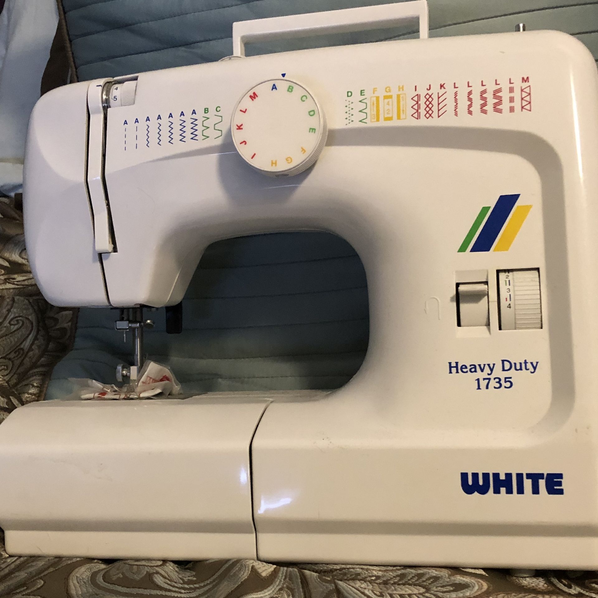 WHITE HEAVY DUTY 1735
