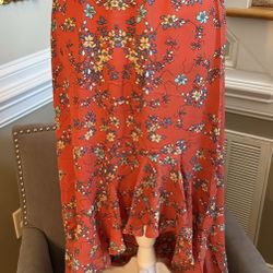 MAX STUDIO MIDI MAXI Skirt New! XL