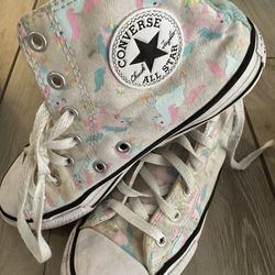 Unicorn Girl Converse Sz 3
