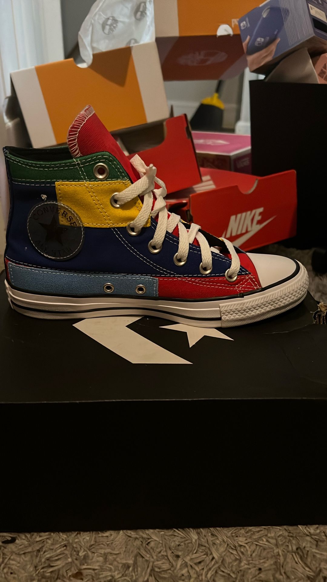 Size 8 Converses