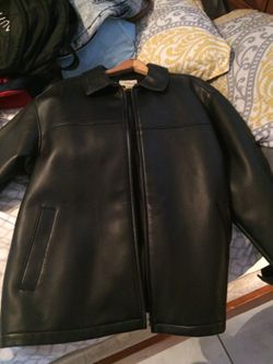 Cubavera leather jacket