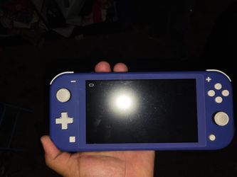 Nintendo switch lite  blue