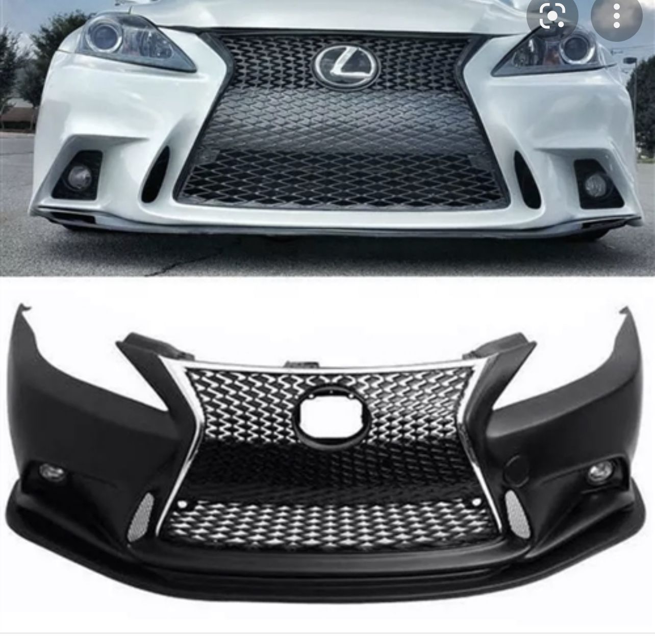 06 13 Lexus IS250 IS350 F Sport Front Bumper Conversion Cover