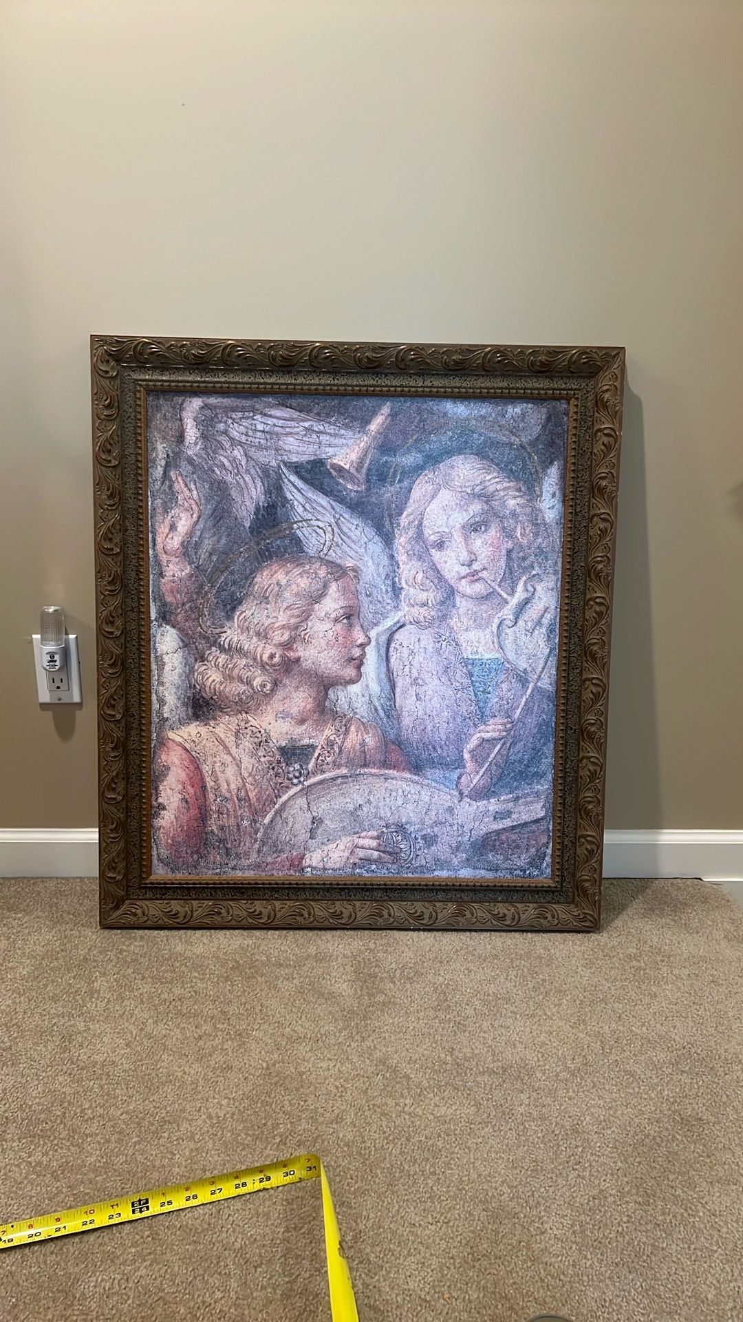 Music Making Angels Art Canvas