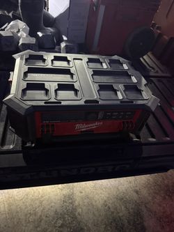 M18 Lithium-Ion Cordless PACKOUT Radio/Speaker with Built-In Charger 