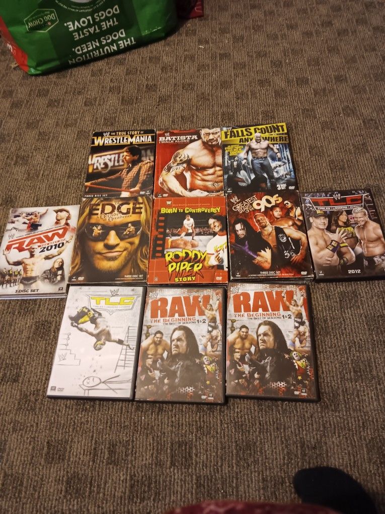 Wrestling Dvds