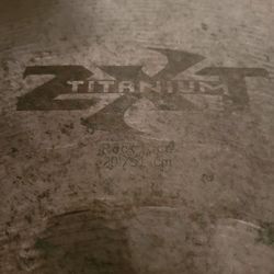 Zildjian ZxT Titanium Rock Ride Cymbal, 20"