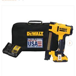 DEWALT 20V MAX Lithium-lon Cordless Cable Stapler with 2.0Ah Battery, Charger and Staples