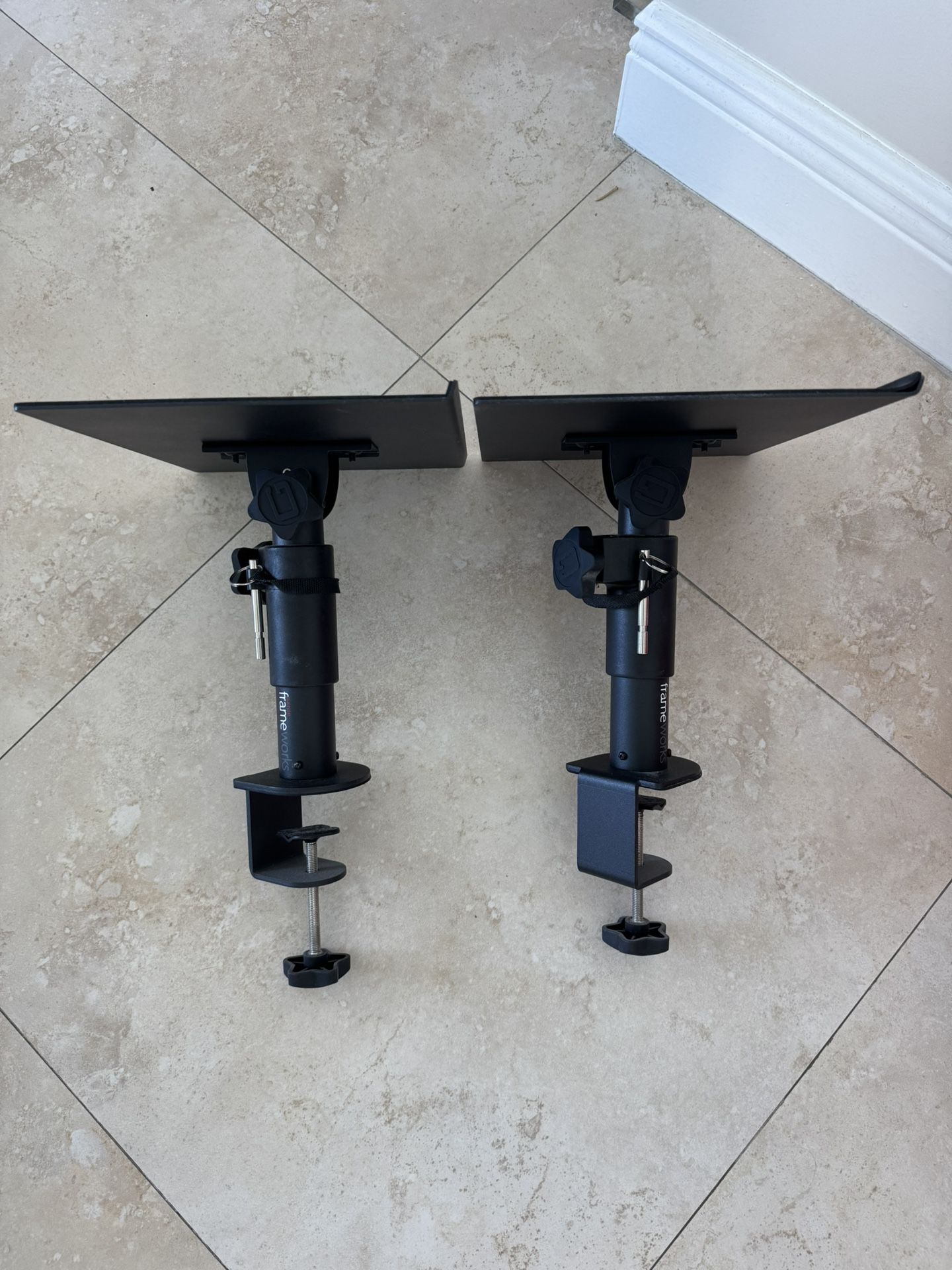 Gator Frameworks Studio Monitor Stands C Clamp