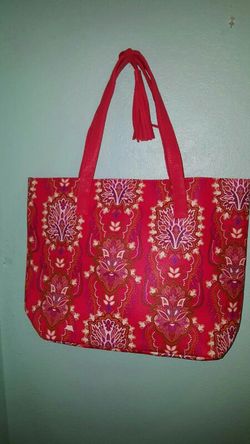 Red tote bag purse...large size..Brand new!