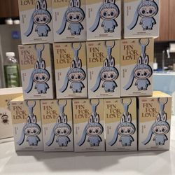 Popmart Labubu “Pin For Love” Plush Pendant Blind Box (A-M)