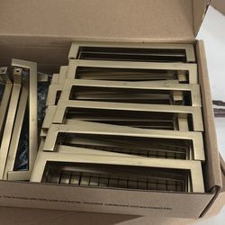 50 Modern Square Cabinet Door Handles Pull 5” Inch Hole Center