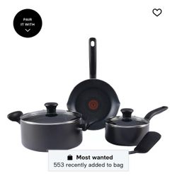 T-Fal 6 Piece Set Nonstick/ New