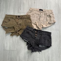 Mustard Seed Denim Shorts Bundle