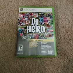 Xbox 360 Live DJ HERO