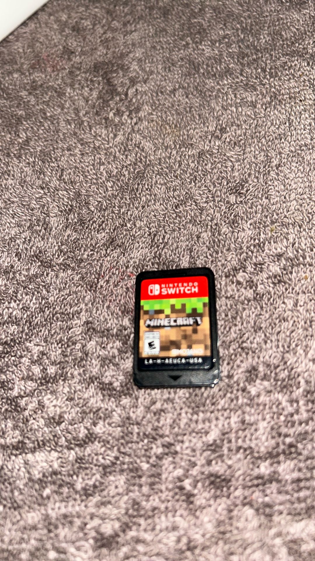 Minecraft Nintendo Card