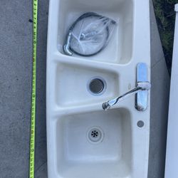 Kohler Trieste  top-mount triple bowl kitchen sink