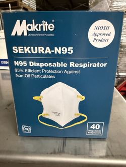 Makrite Sekura- N95 Disposable Respirator