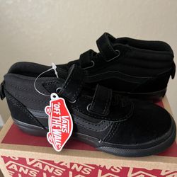 Vans New In box Mid Black Size 10k 